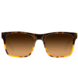 Tortoise Split // Brown  Polarized Lens