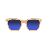 Natural // Blue Mirrored Polarized Lens