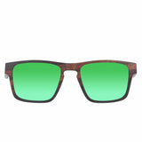 Ebony // Green Mirror Polarized Lens