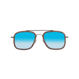 Ebony // Blue Mirror Polarized Lens