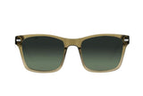 Crystal Olive // Green Polarized Lens