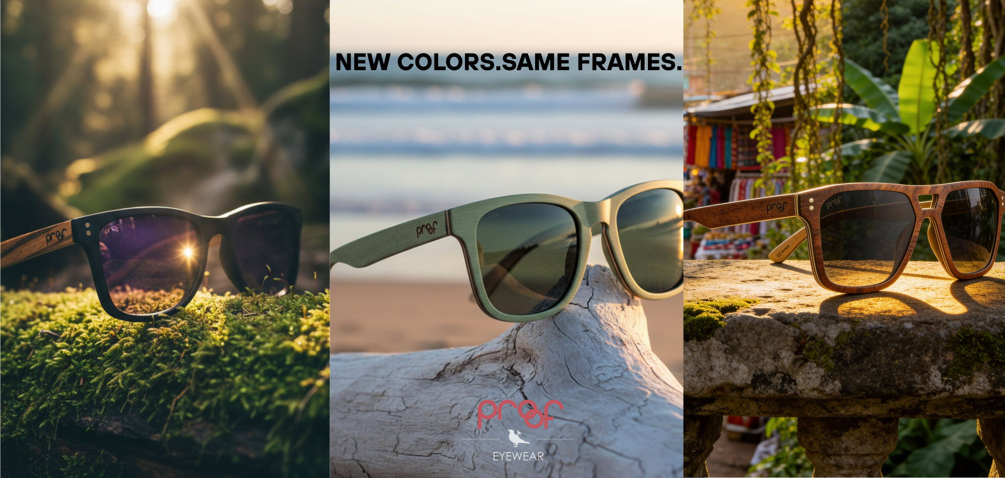 Proof Eyewear, brand website product image